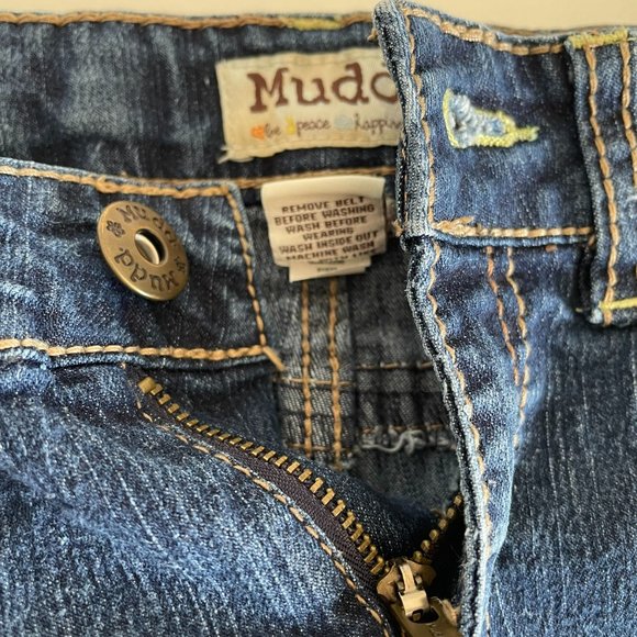 MUDD Denim Jean Shorts Girls Size 12 - Picture 5 of 9